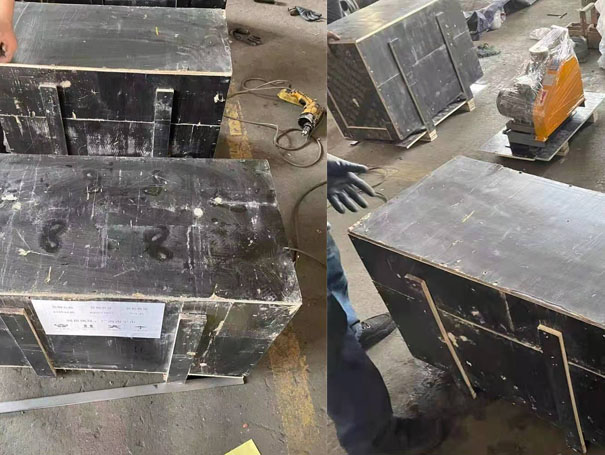 高壓羅茨鼓風機廠家發(fā)貨 XQSSR125H高壓水冷羅茨風機發(fā)貨廣東湛江吳川市(圖1)